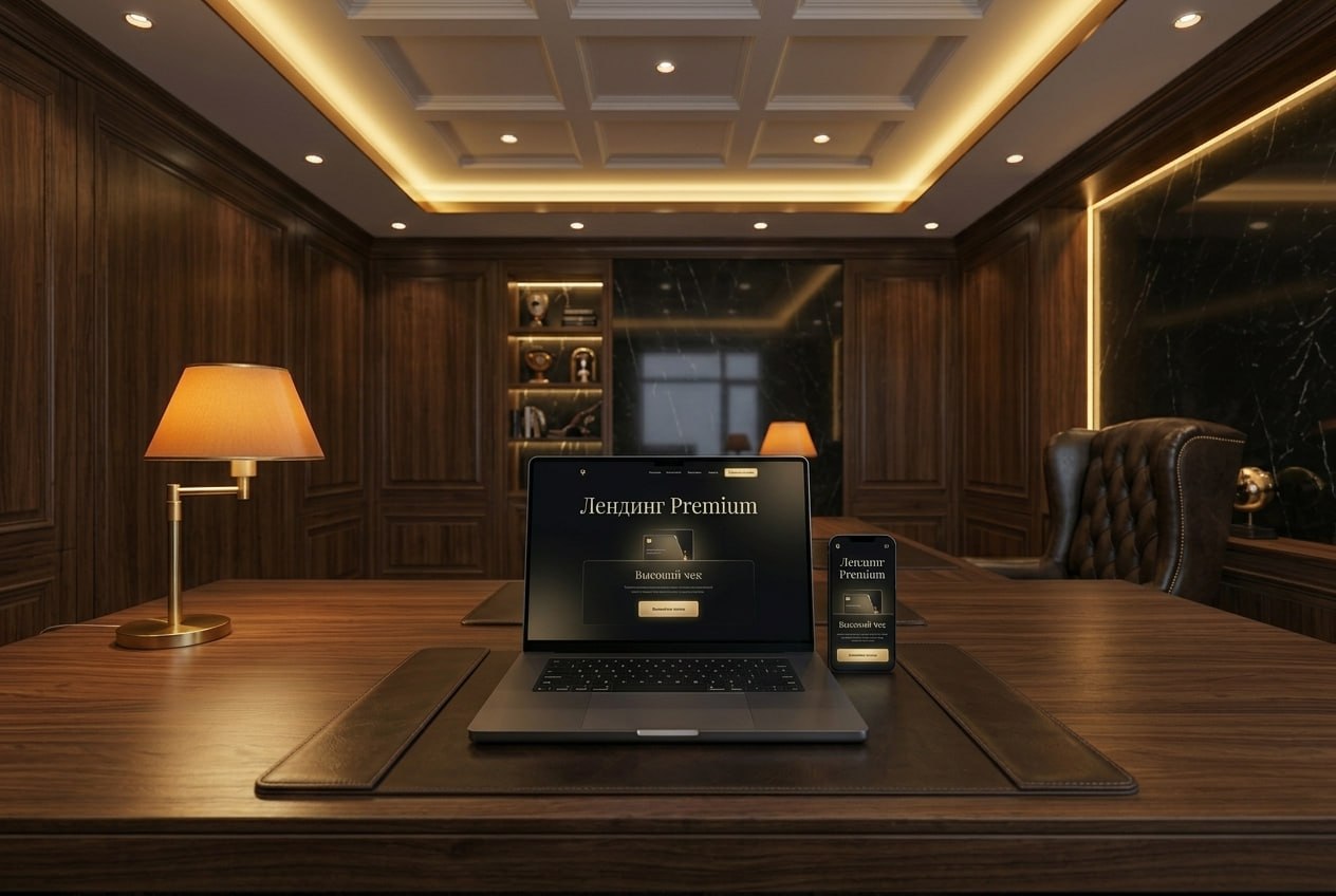 Превью Лендинг Premium